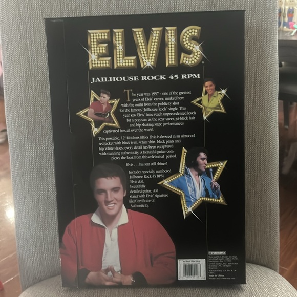 Vintage 1993 Elvis Presley 12” Jailhouse Rock Collectible NIB - Picture 3 of 9